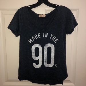 HOLLISTER drop shoulder tshirt!